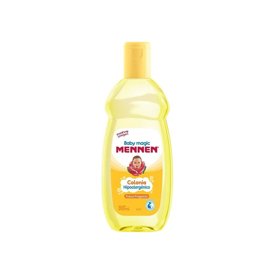 Imagen de Colonia hipoalergénica para bebé fresca fragancia Baby Magic Mennen 200ml
