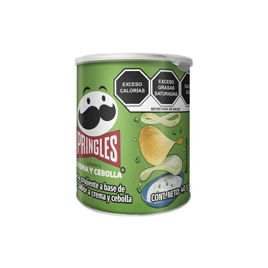 Imagen de Papas Pringles sabor crema y cebolla 40g