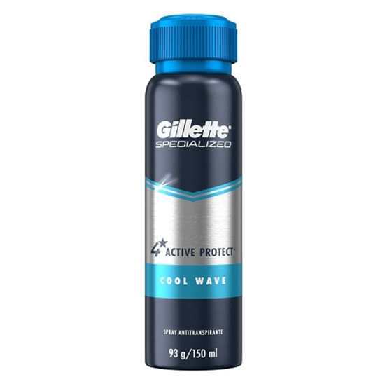 Imagen de Antitranspirante en spray para caballero Gillette Specialized Cool Wave 150ml (93g)