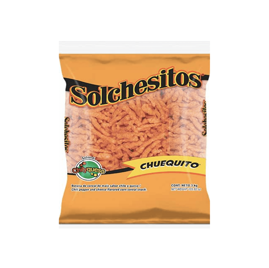 Imagen de Botana de maíz sabor chile y queso Sol Solchesitos Chuequito 300g