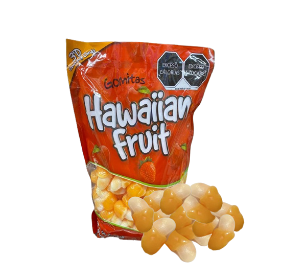 Imagen de Gomitas en forma de mango Hawaiian Fruit 3'D Gummy Candy 1kg
