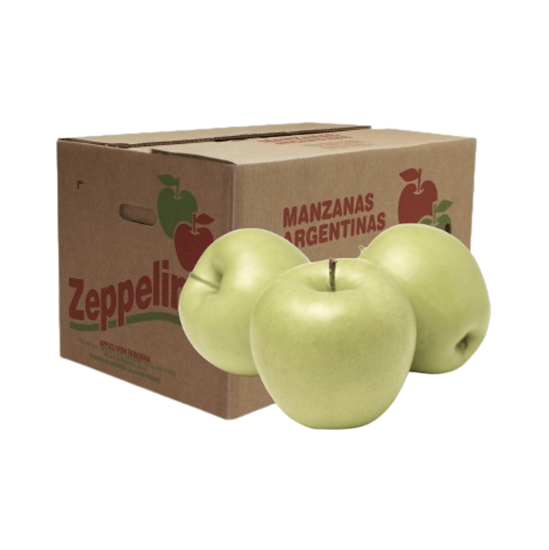 Imagen de Manzana Granny Smith premium importada grande por caja con 100 pzas (19kg aprox.)