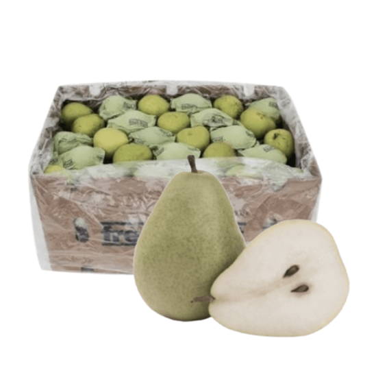 Imagen de Pera Anjou (mantequilla) premium importada grande (250g aprox.) por caja (19kg aprox.)