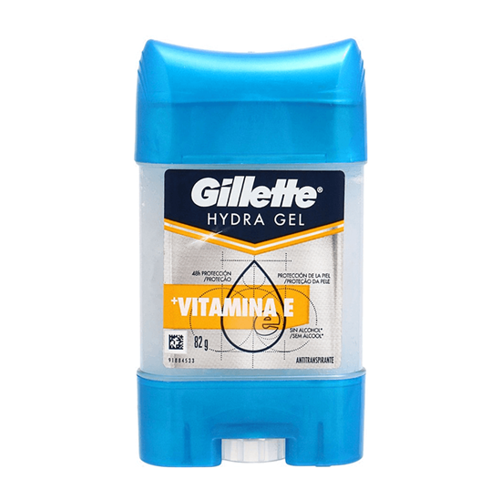 Imagen de Antitranspirante en gel para caballero Gillette Hidra Gel Vitamina E 82g