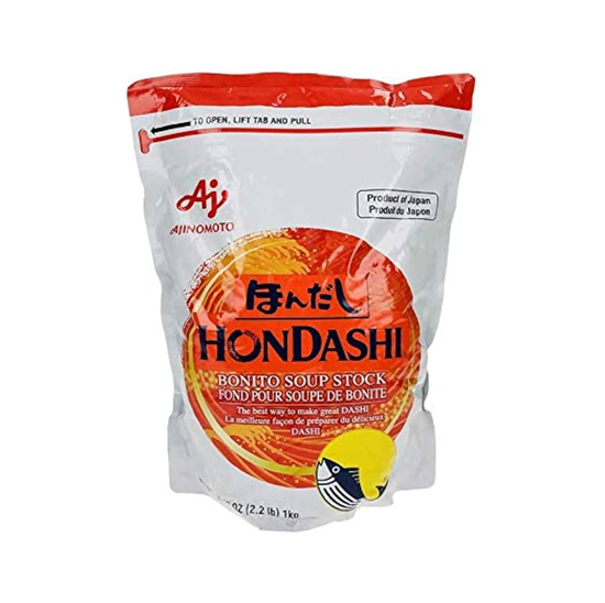 Imagen de Hojuelas de pescado (fondo para caldo) para preparar dashi Ajinomoto Hondashi 1kg
