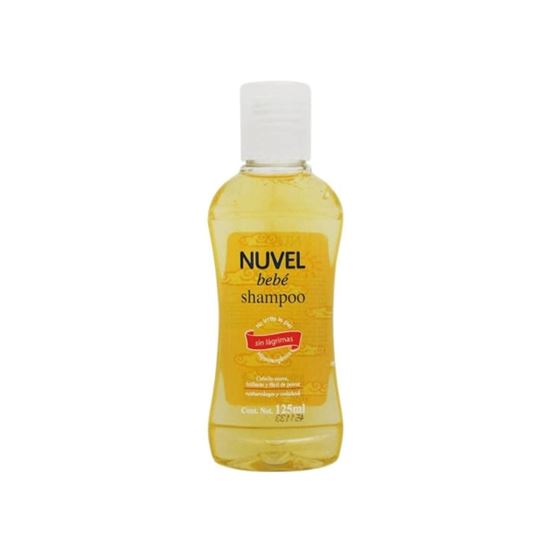 Imagen de Shampoo para bebé hipoalergénico sin lágrimas con manzanilla Nuvel 125ml