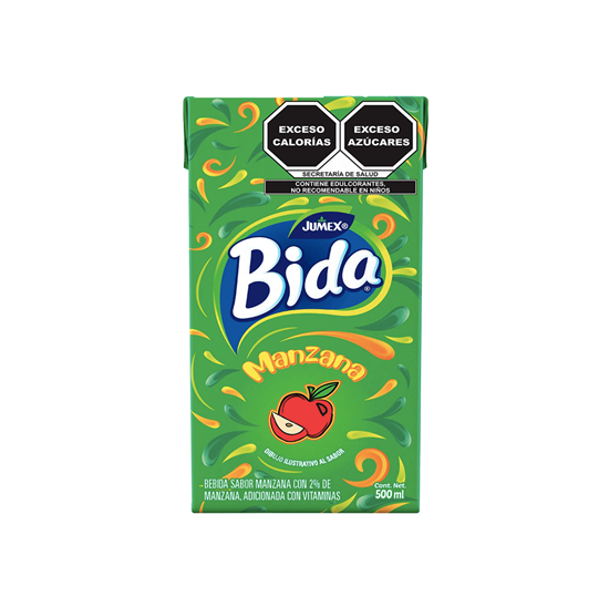 Imagen de Bebida sabor manzana Jumex Bida 500ml