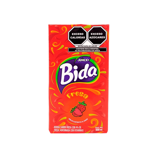 Imagen de Bebida sabor fresa Jumex Bida 500ml