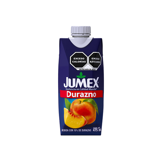 Imagen de Bebida de durazno Jumex Tetra Pack 475ml