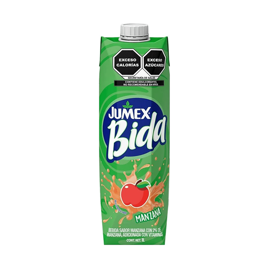 Imagen de Bebida sabor manzana Jumex Bida 1L