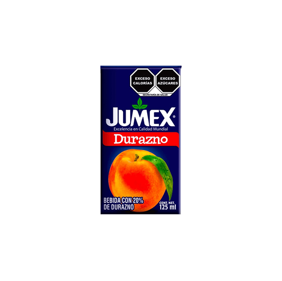 Imagen de Bebida de durazno Jumex mini brick 125ml