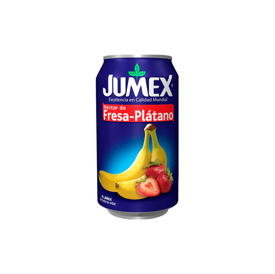 Imagen de Néctar de fresa-plátano Jumex en lata 335ml