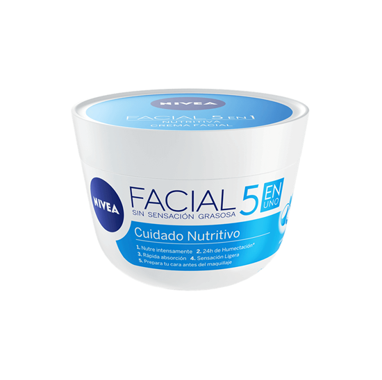 Imagen de Crema facial Nivea Cuidado facial nutritivo 375ml