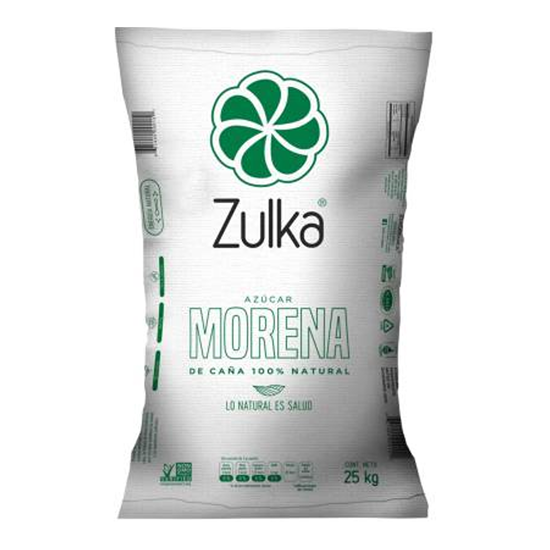 Imagen de Azúcar morena Zulka bulto de 25kg