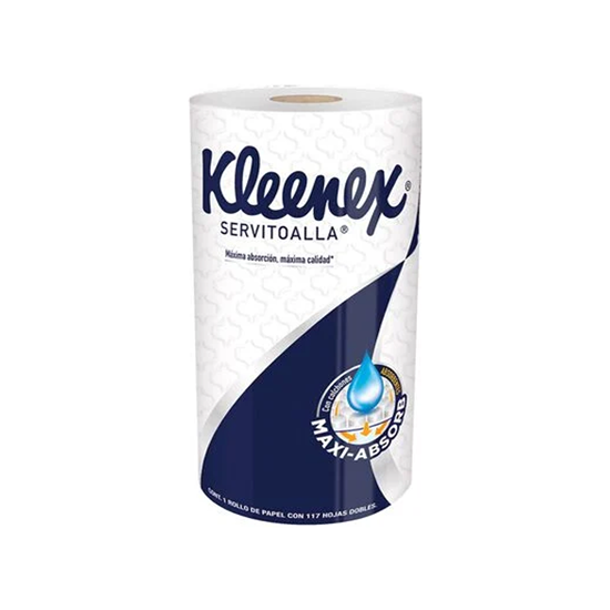 Imagen de Rollo de papel absorbente Kleenex Servitoalla 117 hojas dobles