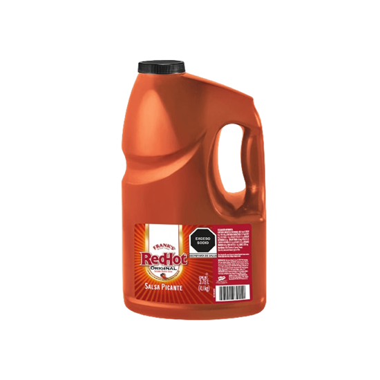 Imagen de Salsa picante Frank's Red Hot original 3.78L (4.1kg)
