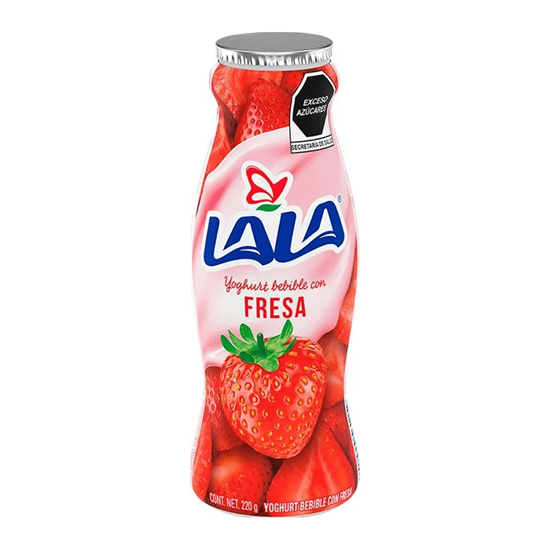 Imagen de Yoghurt bebible sabor fresa Lala 220g