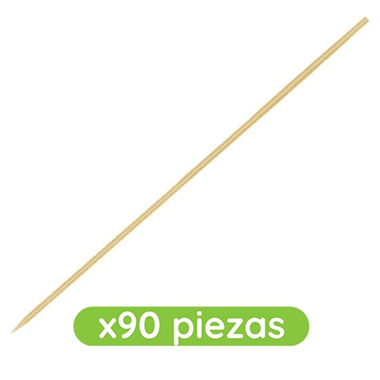 Imagen de Palitos de bambú de 30cm 90 pzas