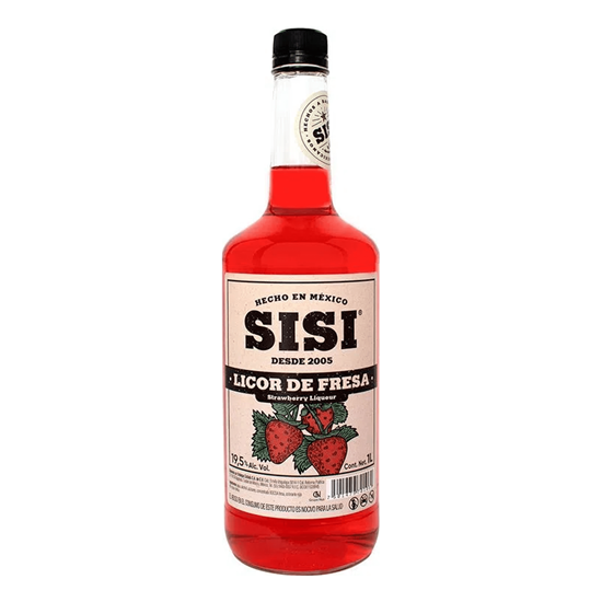Imagen de Licor de fresa SISI 1L