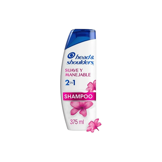 Imagen de Shampoo control caspa Head & Shoulders suave y manejable 375ml