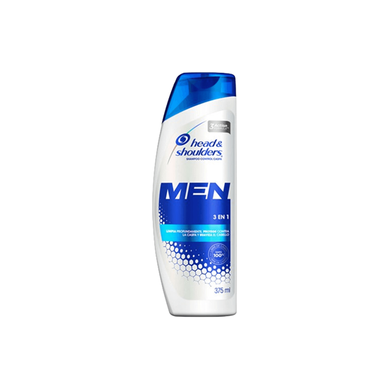 Imagen de Shampoo 3 en 1 Head & Shoulders Men 375ml