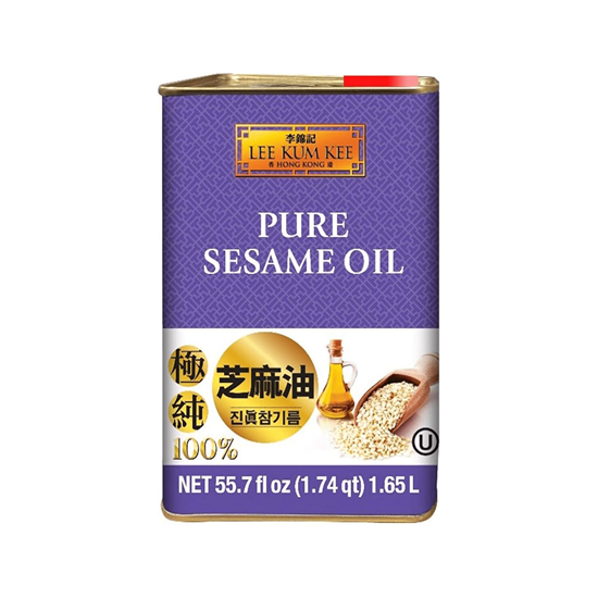 Imagen de Aceite 100% puro de sésamo (ajonjolí) Lee Kum Kee 1.65L
