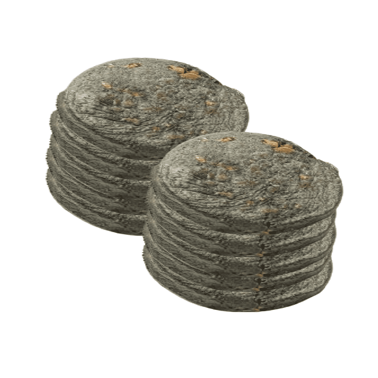 Imagen de Gorditas artesanales de maíz azul rellenas de chicharrón 10 pzas