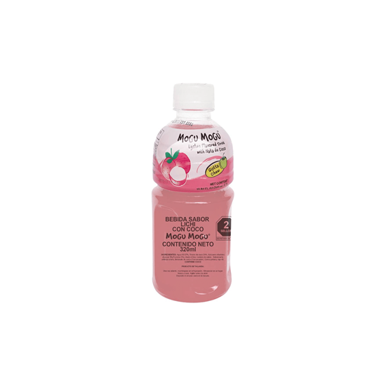 Imagen de Bebida tailandesa sabor lichi con coco Mogu Mogu 320ml