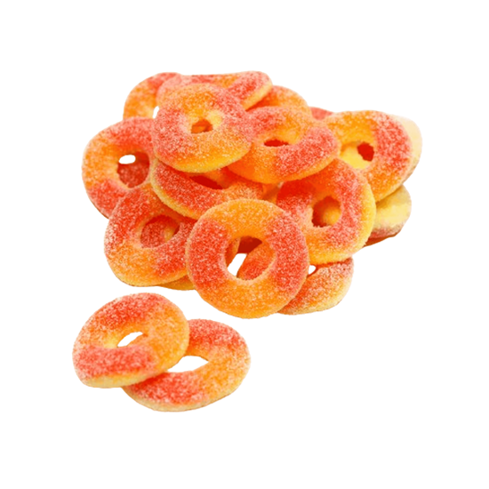 Imagen de Gomita aro de durazno 1kg