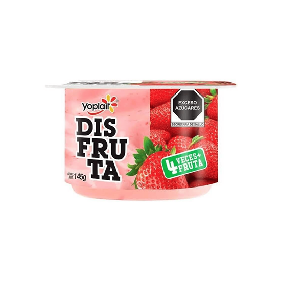 Imagen de Yoghurt sabor fresa Yoplait Disfruta 145g