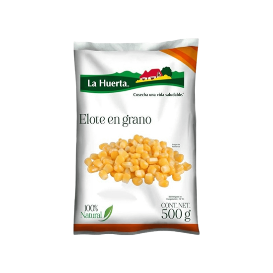 Imagen de Elote en grano congelado La Huerta 500g