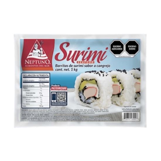 Imagen de Barritas sabor cangrejo Neptuno Surimi 1kg