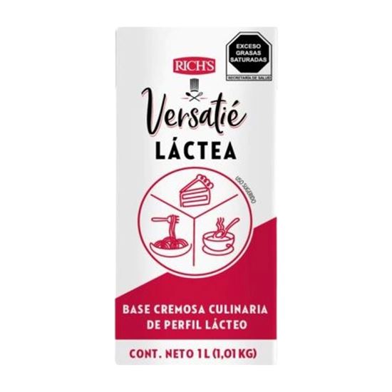 Imagen de Base cremosa culinaria de perfil lácteo Rich's Versatié Láctea 1L