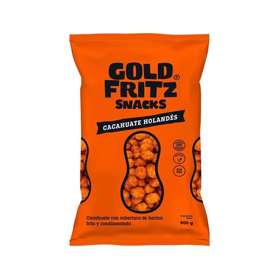 Imagen de Cacahuate holandés Gold Fritz Snacks 900g