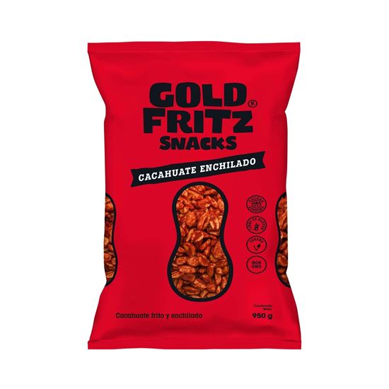 Imagen de Cacahuate enchilado Gold Fritz Snacks 950g