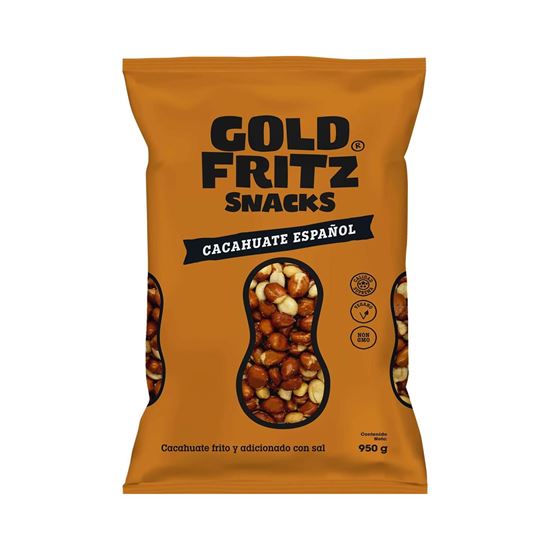 Imagen de Cacahuate español Gold Fritz Snacks 950g