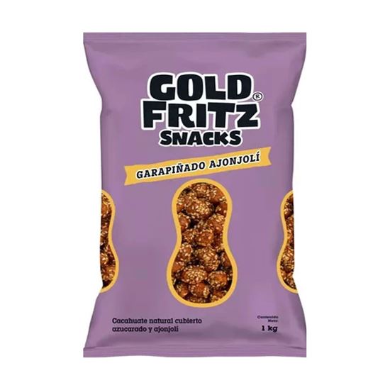 Imagen de Cacahuate garapiñado ajonjolí Gold Fritz Snacks 1kg