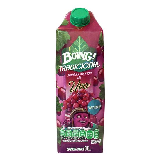 Imagen de Bebida de pulpa de uva Boing 1L