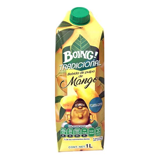 Imagen de Bebida de pulpa de mango Boing 1L