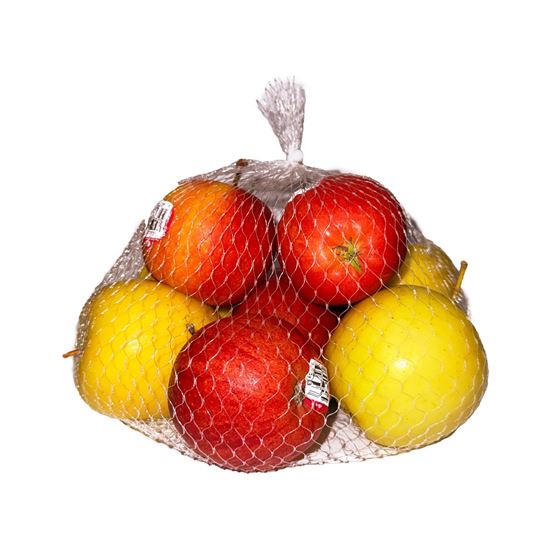 Imagen de Mix de mini manzanas “canica” en malla 850g
