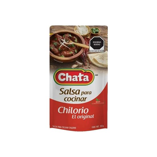 Imagen de Salsa para cocinar Chilorio el original Chata pouch 200g