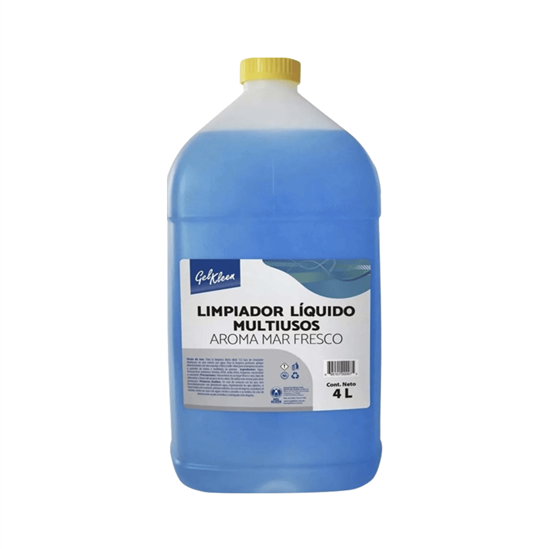 Imagen de Limpiador multiusos mar fresco Gel Kleen 4L