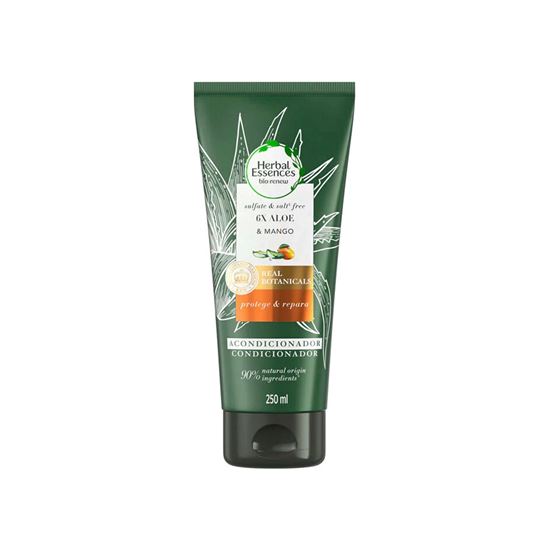 Imagen de Acondicionador con 6X aloe & mango Herbal Essences Bio:Renew Protege y Repara 250ml