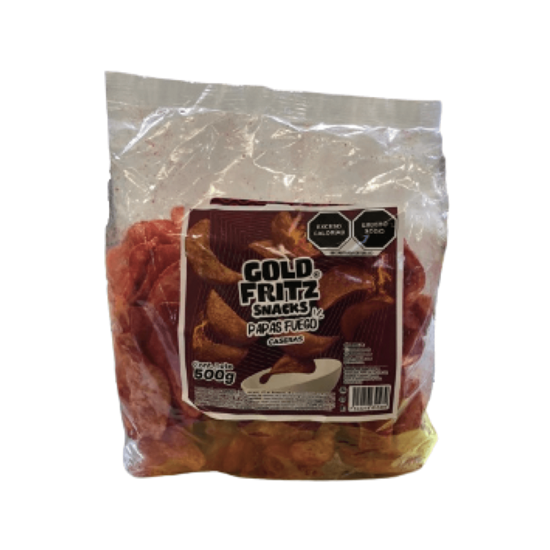 Imagen de Papas fuego caseras Gold Fritz Snacks 500g