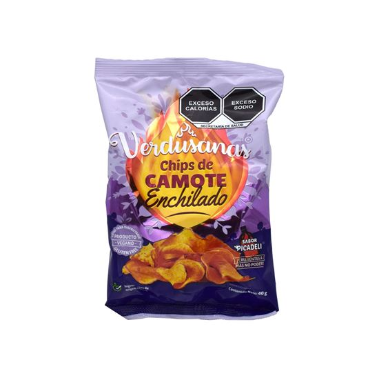 Imagen de Chips de verdura enchilada sin gluten Verdusanas camote 40g