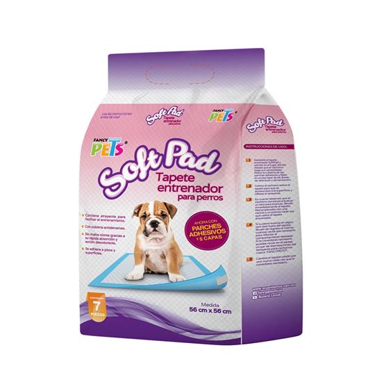 Imagen de Tapete entrenador para perros Soft Pad 7 pzas