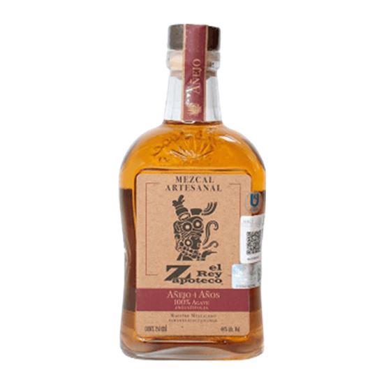 Imagen de Mezcal añejo 4 años en barrica El Rey Zapoteco 750ml