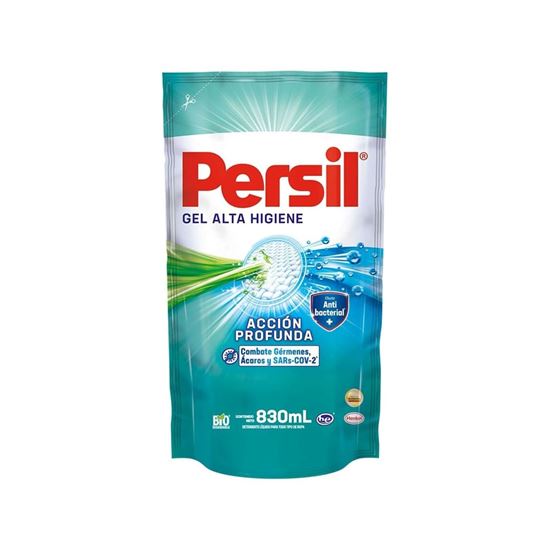 Imagen de Detergente líquido en gel Persil Alta Higiene Acción Profunda pouch 830ml