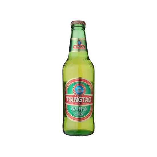 Imagen de Cerveza pilsner clara Tsingtao 330ml