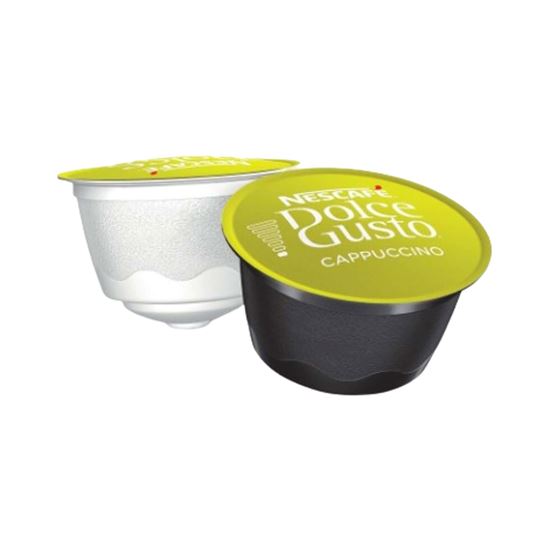 Imagen de Dúo de cápsulas de leche y café sabor cappuccino Nescafé Dolce Gusto